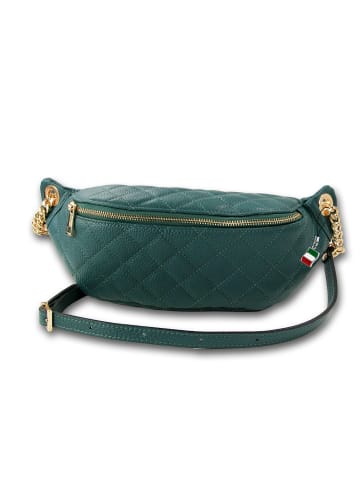 Florence Leder Gürteltasche Florence Tasche aquamarin, türkis ca. 31cm