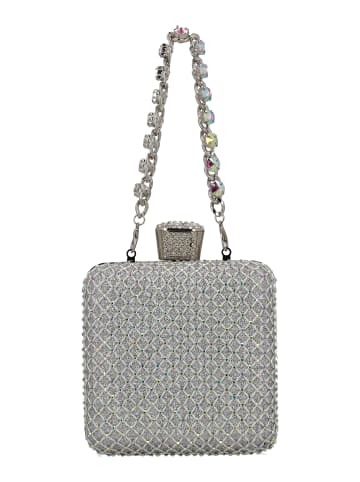 faina Women Handbag in Silver
