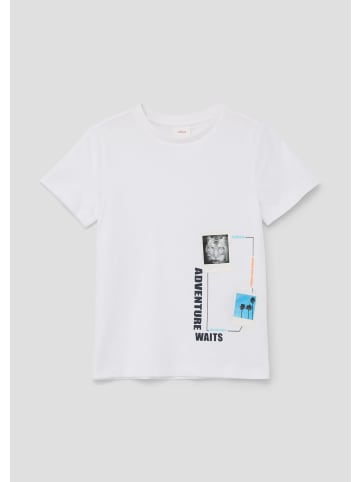 s.Oliver T-Shirt in 0100_weiß