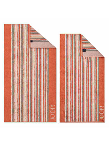 JOOP! Handtuch Move Stripes in Apricot