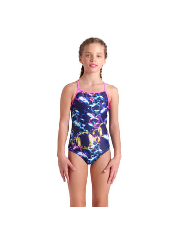 Arena Bubbles einteiler Schwimmanzug in Blau