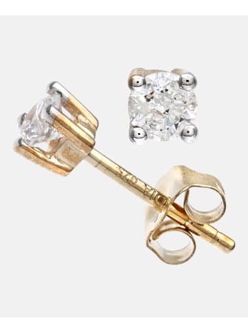 Diamant L'éternel Ohrringe aus 750 Gelbgold mit Diamant