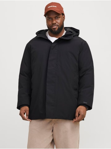 JACK & JONES PLUS Parka in Black
