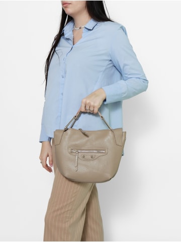 ROBERTA ROSSI Handtasche in LIGHT TAUPE