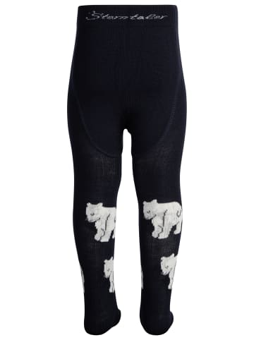 Sterntaler Strumpfhose Wolle in marineblau