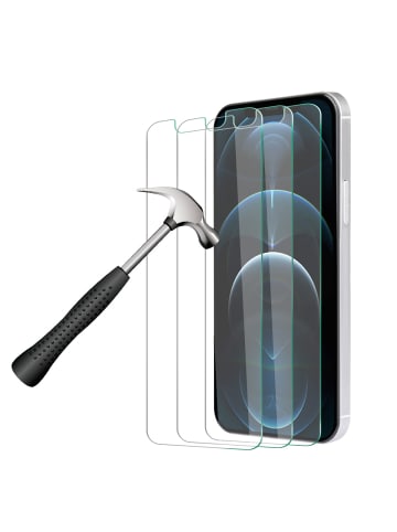 Platyne 3er-Pack Panzerglas für iPhone 12/12 Pro in Transparent