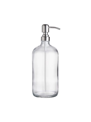 Butlers Seifenspender 1000ml SOAP OPERA in Transparent-Silber