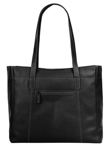 Bugatti Reisetasche ELSA echt Leder in schwarz
