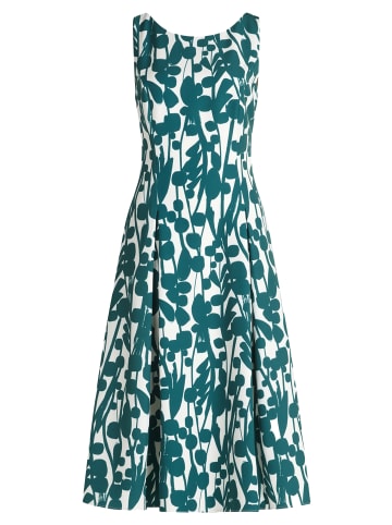 Vera Mont Cocktailkleid mit Print in Cream/Dark Green