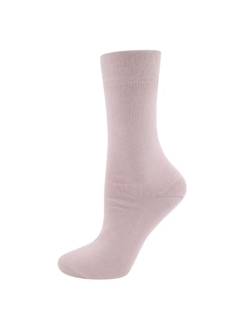 ewers 2er-Set Socken 2er Pack GOTS Tiger/Uni in rose