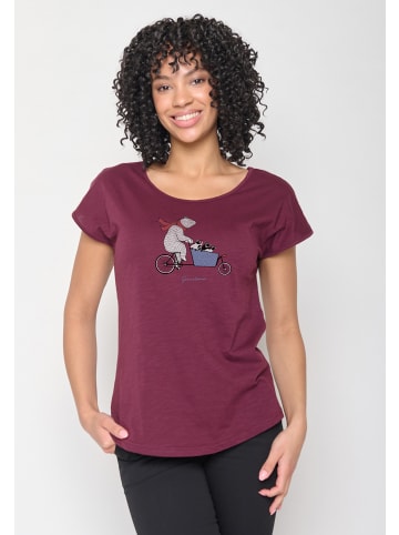 GreenBomb Cool Bike Cargo Bear in Samt Regen