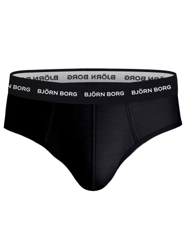 Björn Borg Slip 3er Pack in Schwarz