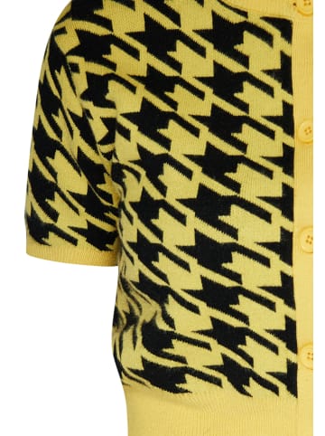 ROCKEASY Damen Cardigan in GELB