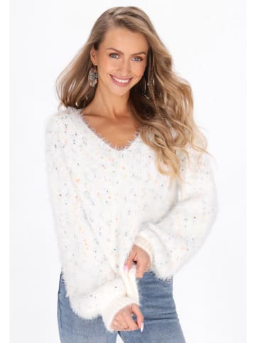 IZIA Women Sweater in offwhite