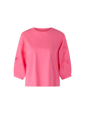 MARC CAIN SPORTS  Shirt mit 3/4-Ballonärmeln in Pink Lemonade