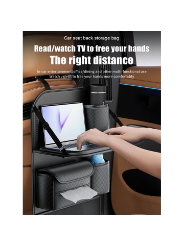 Wisam® Faltbarer Auto-Organizer D03-B für Vordersitze
