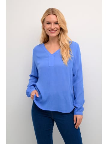 Kaffe Langarm-Bluse Amber Regular fit in Ultramarine
