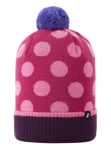 Reima Beanie " Jenkka " in Rosy Berry