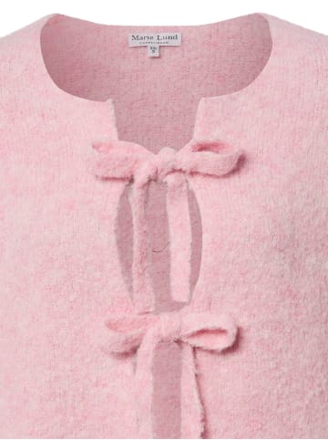 Marie Lund Strickjacke in rosa - 0003