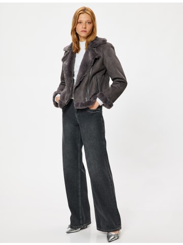 KOTON Blazer in Anthrazit Melange