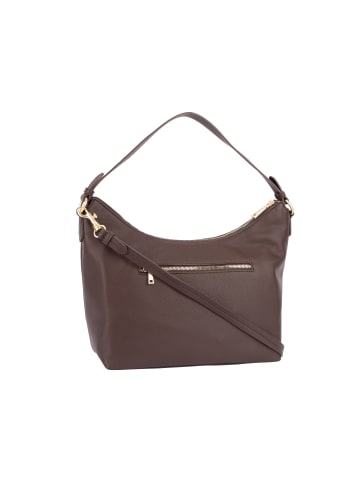 Joop Jeans Hobo 'Cuore Lettera Dalia in Dunkelbraun 31,00 x 29,00 x 16,50 cm'