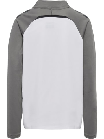 Hummel Kinder Trainingsjacke "Lead 2.0 Half Zip" in Weiß