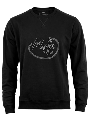 Cotton Prime® Sweatshirt Maritim - Moin in Schwarz