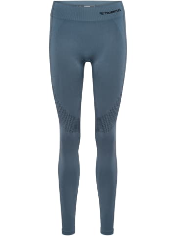 Hummel Hummel Tights Hmlmt Yoga Damen Atmungsaktiv Dehnbarem Feuchtigkeitsabsorbierenden Nahtlosen in STORMY WEATHER