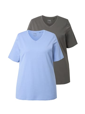 Ulla Popken Shirt in dunkelgrau