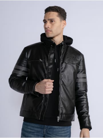 Petrol Industries Bikerjacke Glen Ellyn in Schwarz