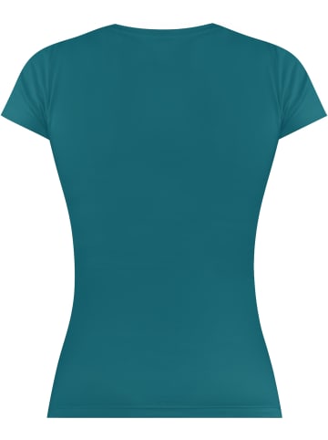 Janice 2 x Damen T-Shirt Nysa in Petrol
