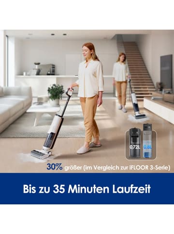 Tineco Nass-/Trockensauger iFLOOR 5 in schwarz