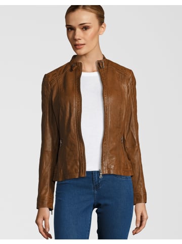7eleven Lederjacke ELIZA in cognac