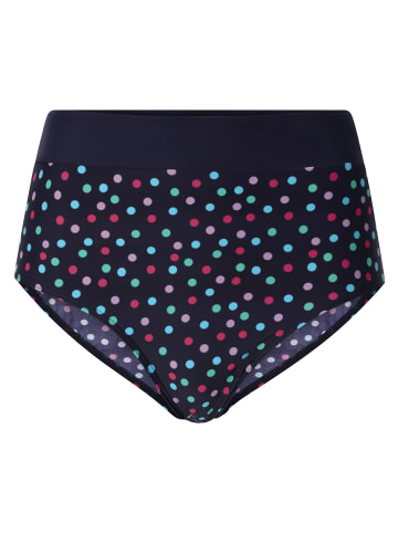 Sieh an! Bikini-Hose in marine-pink-bedruckt