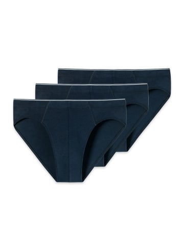 Schiesser Mini Slip / Unterhose 95/5 Cotton in Dunkelblau