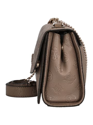 Guess Cresidia II Convertible Xbody - Umhängetasche 24 cm (bone logo) in dark taupe logo