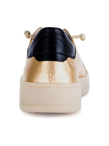 Gabor Sportliche Schnürschuhe in Gold