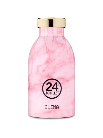 24Bottles Clima Trinkflasche 330 ml in pink marble