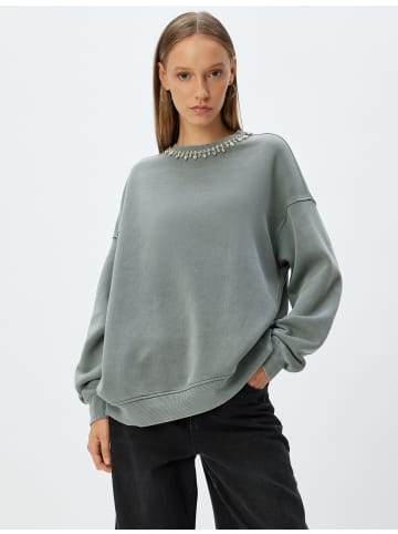 KOTON Sweatshirt in Anthrazit