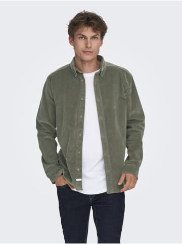 ONLY & SONS Hemd in Castor Gray 1