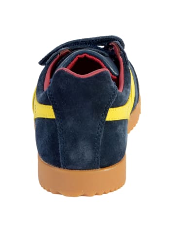 Gola Harrier-Turnschuhe für Kinder mit Klettverschluss Blau