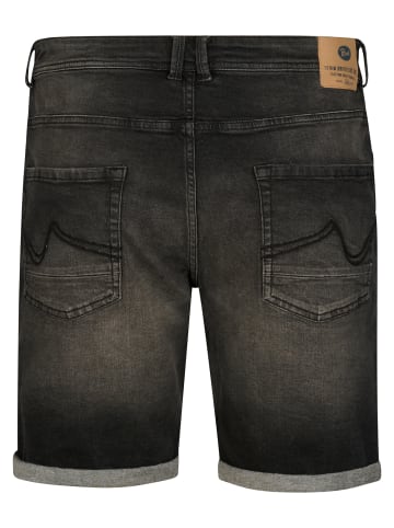 Petrol Industries Bullseye Regular-fit Jeansshorts DesertFox in Schwarz