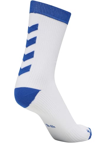 Hummel Hummel 2-Pack Socken Element Indoor Multisport Unisex Erwachsene Feuchtigkeitsabsorbierenden in WHITE/TRUE BLUE