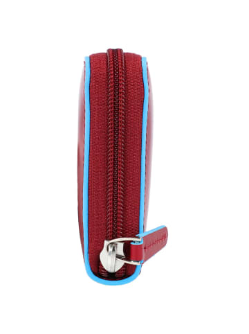 Piquadro Blue Square Geldbörse Leder 18 cm in rot