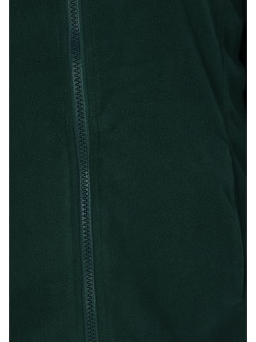 DreiMaster Women Fleece Jacket in Dunkelgrün