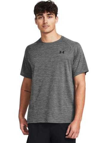 Under Armour Sportshirt "Ua Tech Textured Ss" in Grau