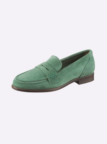 Heine Slipper in jadegrün