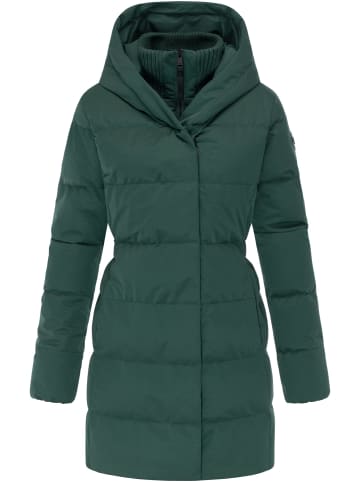 ragwear Steppmantel Niani YOUMODO in Pine Green