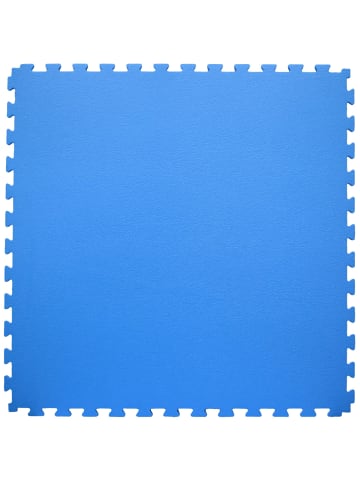 eyepower 4er Set Fitnessmatte 90x90cm in Blau