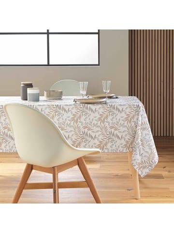 Douceur d’Intérieur Tischdecke mit Fleckenschutz mit Blattmuster in Mehrfarben, 240 x 145 cm